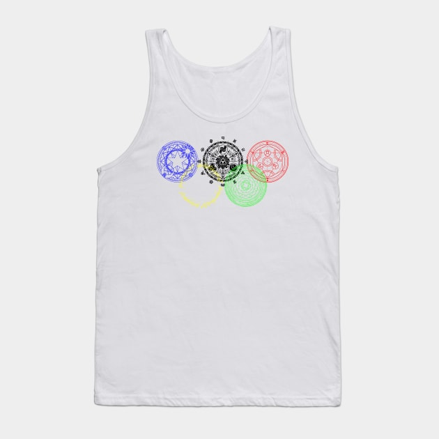 Magic Circle Olympics Tank Top by ikaszans